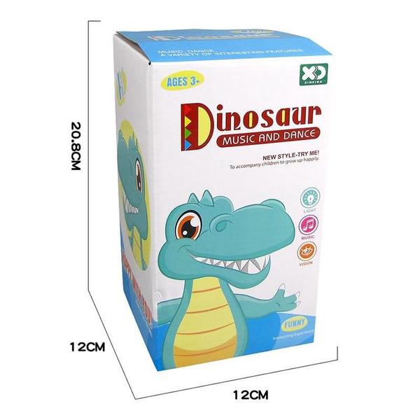 Imagem de Brinquedo Infantil Dinossauro Dançante Com Luzes e Som Movimentos