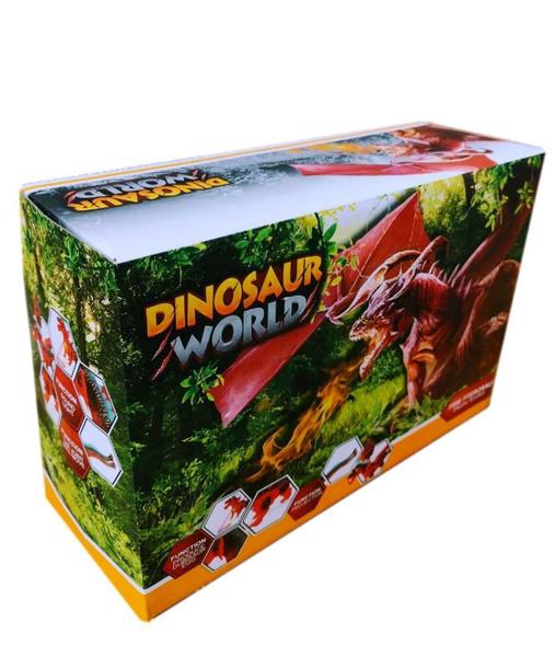 Imagem de Brinquedo infantil Dinossauro Luz e Som anda e bate Asas   - Toy King