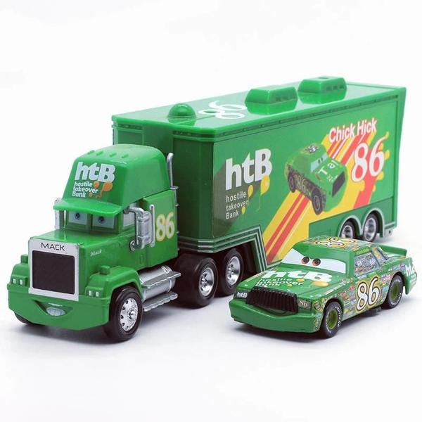 Imagem de Brinquedo Infantil Disney Pixar Cars 3 - Relâmpago McQueen e Mack Truck - Resgate