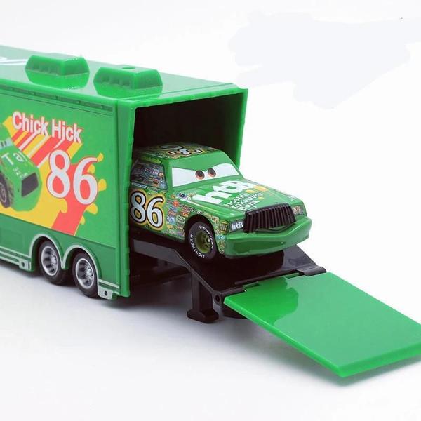 Imagem de Brinquedo Infantil Disney Pixar Cars 3 - Relâmpago McQueen e Mack Truck - Resgate