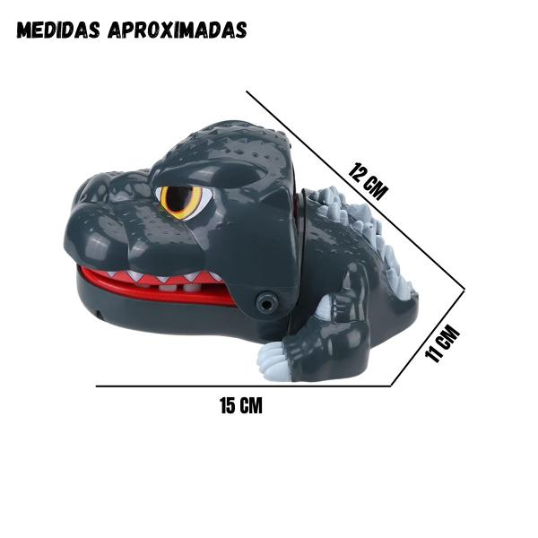 Imagem de brinquedo infantil dragão morde dedo pagadinha desafio divertido