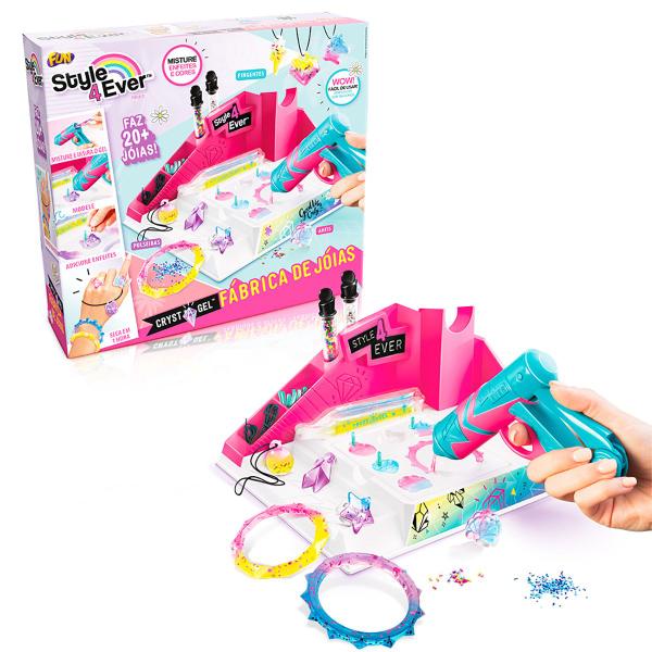 Imagem de Brinquedo infantil Fábrica de Pulseiras Gel FUN - F00192