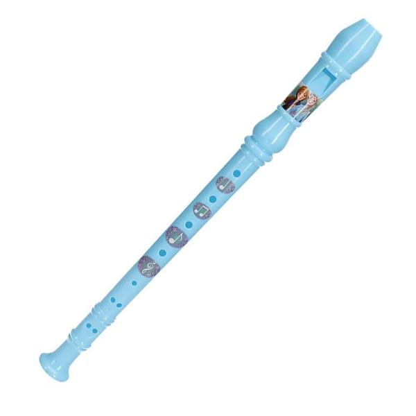 Imagem de Brinquedo Infantil Flauta Doce Soprano Disney Frozen 3 Peças