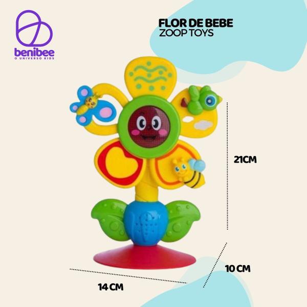 Imagem de Brinquedo Infantil Flor Do Bebe Com Luz Led E Sons Zoop Toys