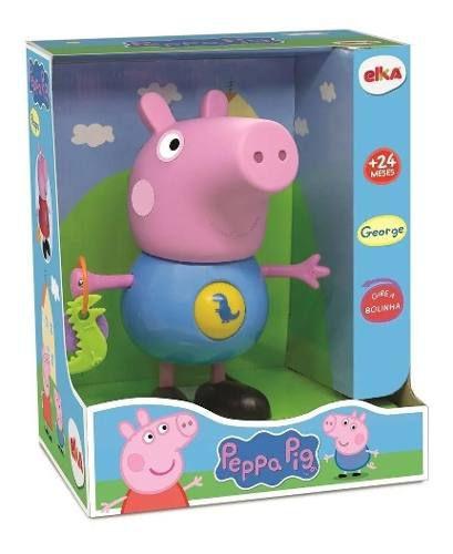 Imagem de Brinquedo Infantil George Com Atividades Peppa Pig Elka 1098