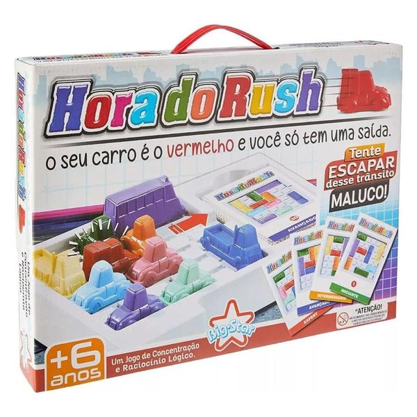 Brinquedo Infantil Hora do Rush Jogo Mesa Raciocínio Lógico - Big Star Imagem de Brinquedo Infantil Hora do Rush Jogo Mesa Raciocínio Lógico