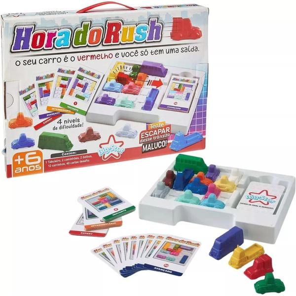 Brinquedo Infantil Hora do Rush Jogo Mesa Raciocínio Lógico - Big Star Imagem de Brinquedo Infantil Hora do Rush Jogo Mesa Raciocínio Lógico