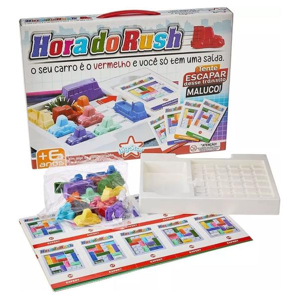 Brinquedo Infantil Hora do Rush Jogo Mesa Raciocínio Lógico - Big Star Imagem de Brinquedo Infantil Hora do Rush Jogo Mesa Raciocínio Lógico