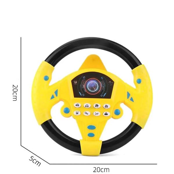 Imagem de Brinquedo Infantil Interativo com Volante, Som e Música Educacional