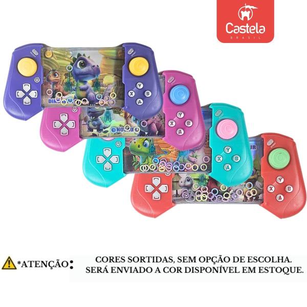 Imagem de Brinquedo Infantil Jogo de Argolas Brinquedo Aqua Play Dino Divertido Castela