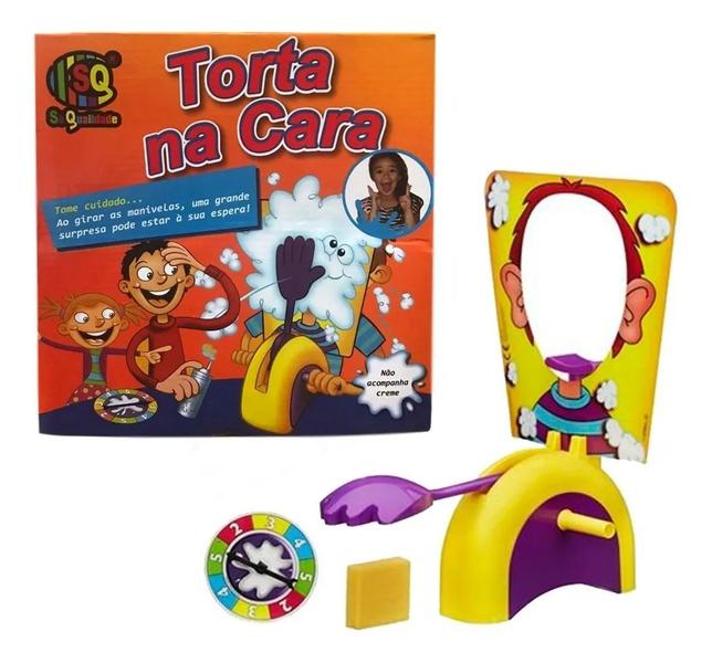 Imagem de Brinquedo Infantil Jogo Torta Na Cara.