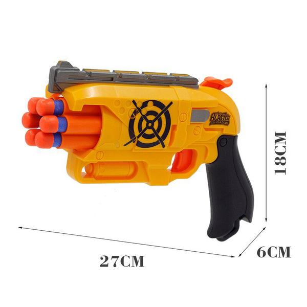 Imagem de Brinquedo Infantil Lança Dardos Elite Blaster Gatilho Rápido Estilo Nerf Jogos com crianças