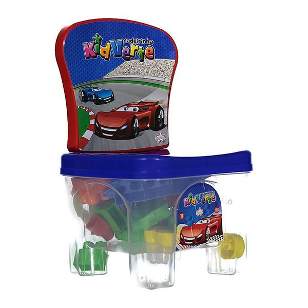 Imagem de Brinquedo Infantil Letras e Números Kidverte Carros Big Star