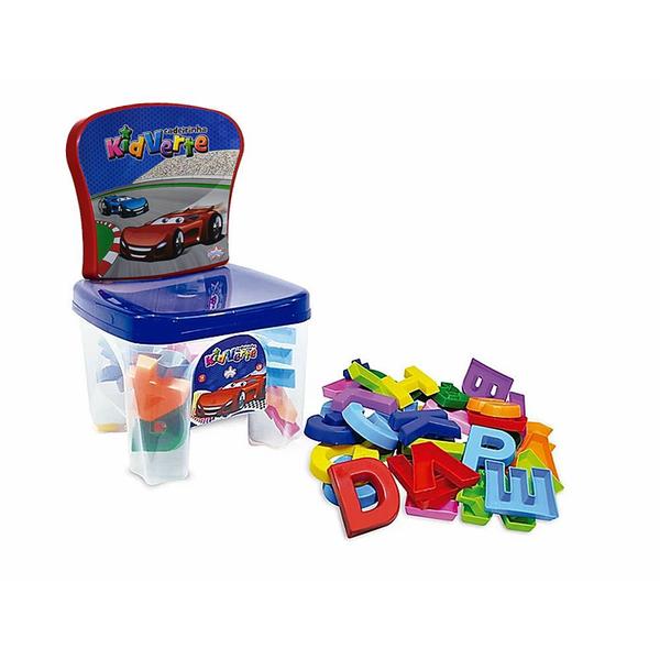 Imagem de Brinquedo Infantil Letras e Números Kidverte Carros Big Star