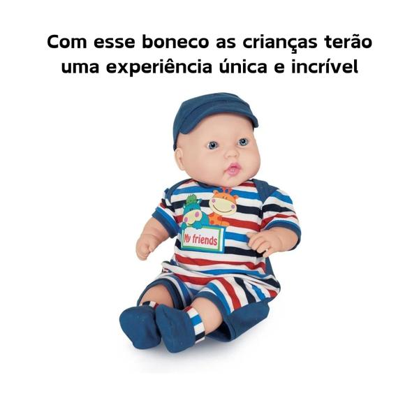 Imagem de Brinquedo Infantil Lindo Boneco Bebê Menino Fofinho Miyo Da Cotiplas 2246