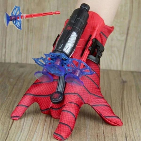 Imagem de Brinquedo Infantil Luva Lança Dardos do Aranha Spider Brinquedo Homem Teia Art Brink