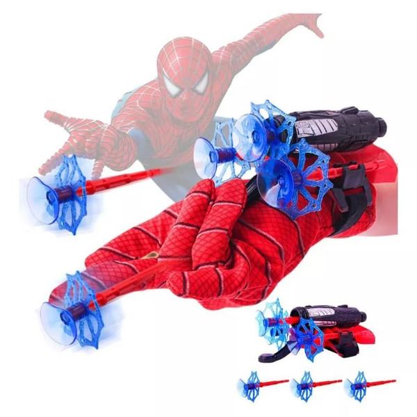 Imagem de Brinquedo Infantil Luva Lança Teia Homem Aranha para Meninos