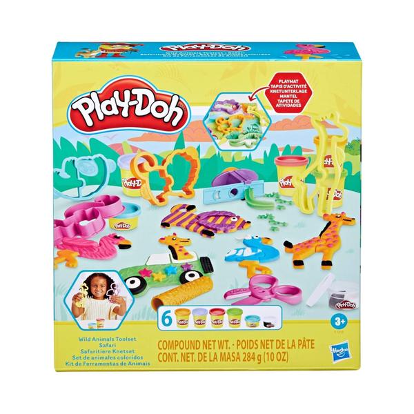 Imagem de Brinquedo Infantil Massinha Play Doh Kit de Ferramentas de Animais Hasbro - 18308