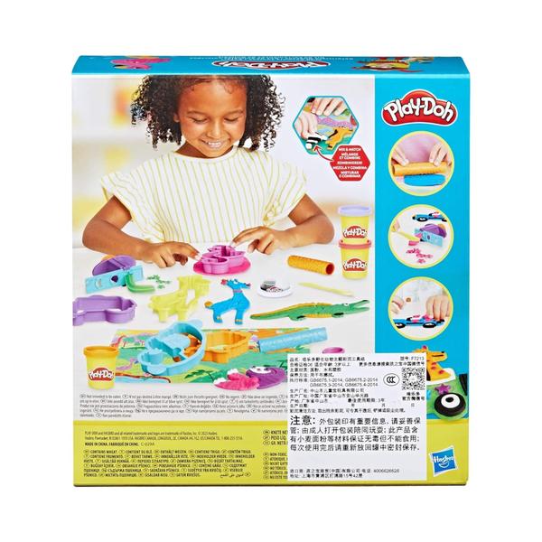 Imagem de Brinquedo Infantil Massinha Play Doh Kit de Ferramentas de Animais Hasbro - 18308