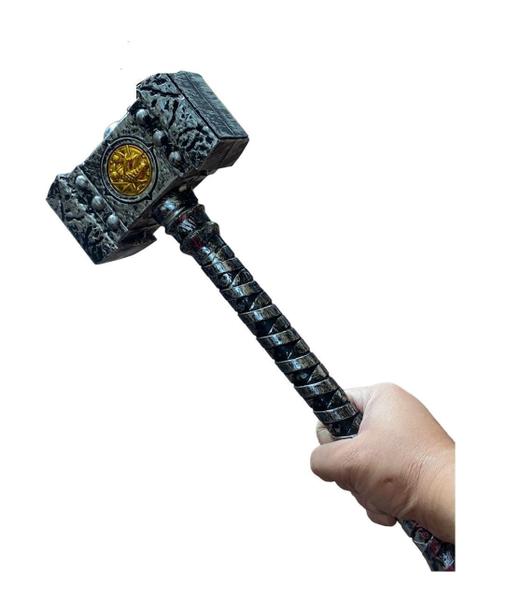 Brinquedo Infantil Medieval Martelo De Plástico 38Cm - Company kids Imagem de Brinquedo Infantil Medieval Martelo De Plástico 38Cm