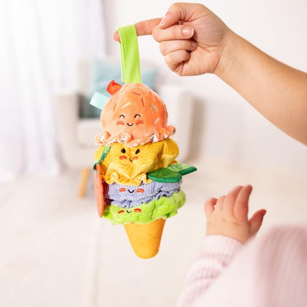 Imagem de Brinquedo infantil Melissa & Doug Ice Cream Take-Along com som