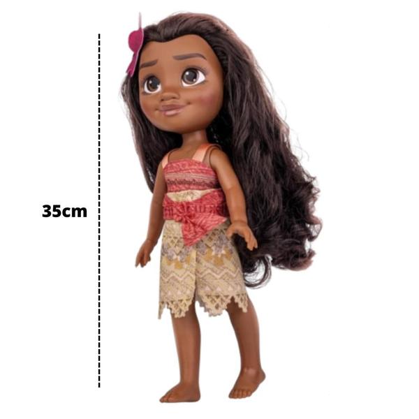 Imagem de Brinquedo Infantil Menina Moana Articulada Enviamos Hoje