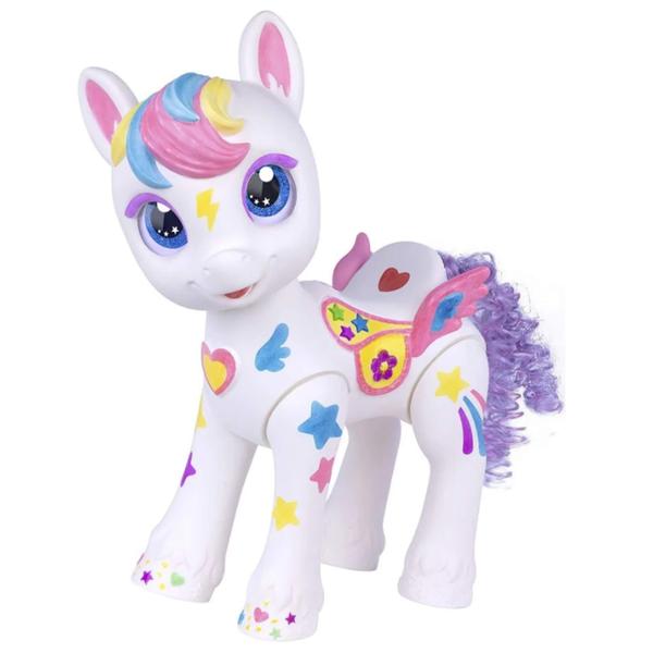 Imagem de Brinquedo Infantil Mundo Colorido Sweet Poney para Pintar Super Toys - 570