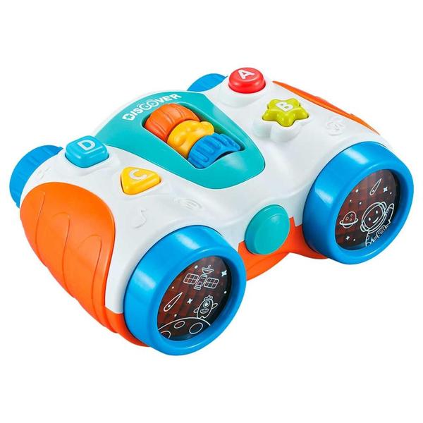 Imagem de Brinquedo Infantil Musical Binóculo Baby Com Luz e Som - Dm Toys 6828