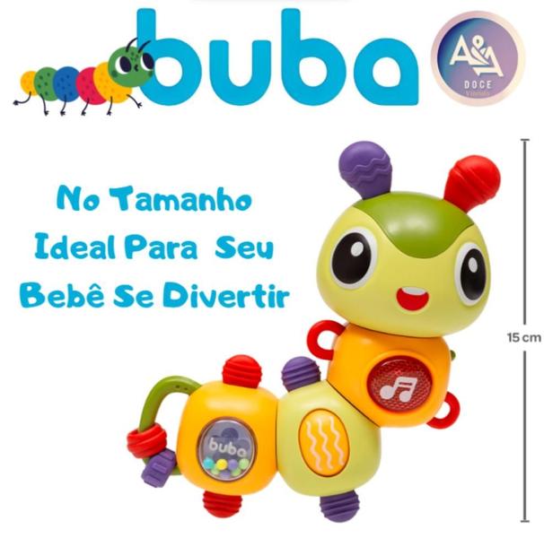 Imagem de Brinquedo Infantil Musical Centopeia de Atividades - Buba