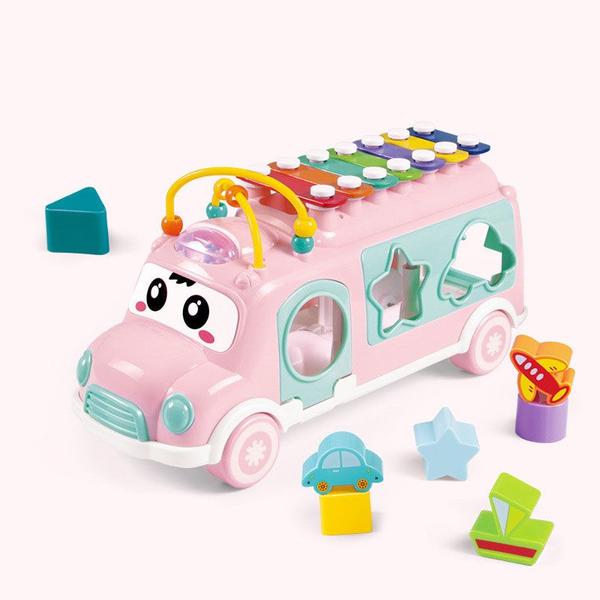 Brinquedo Infantil Ônibus Musical Educativo Pcs De Encaixar - Vales Variedades Imagem de Brinquedo Infantil Ônibus Musical Educativo Pcs De Encaixar
