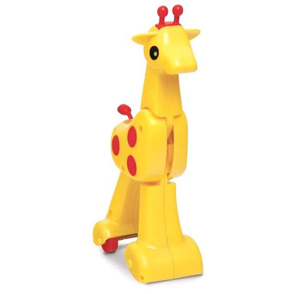 Imagem de Brinquedo Infantil para Bebê Girafa Gina Divertida da Elka