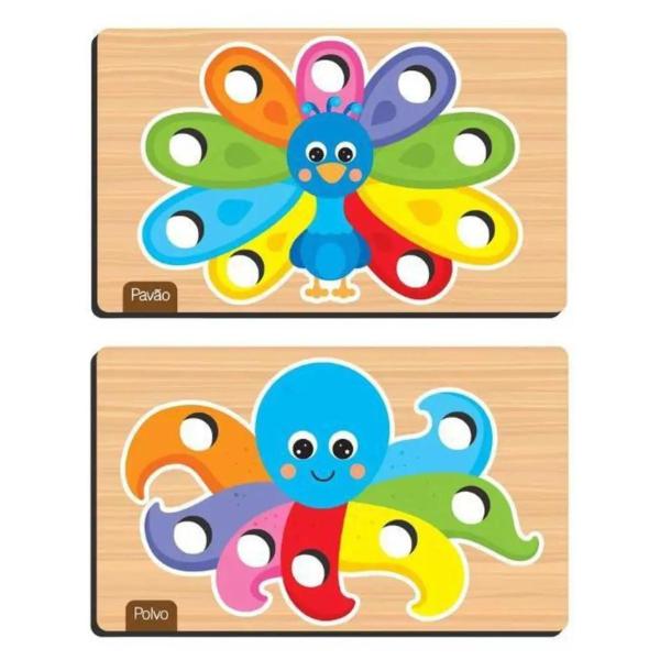 Brinquedo Infantil Pega Pom Pom Coleção de Jogos Didáticos Crescer - Nig Brinquedos Imagem de Brinquedo Infantil Pega Pom Pom Coleção de Jogos Didáticos Crescer - Nig Brinquedos