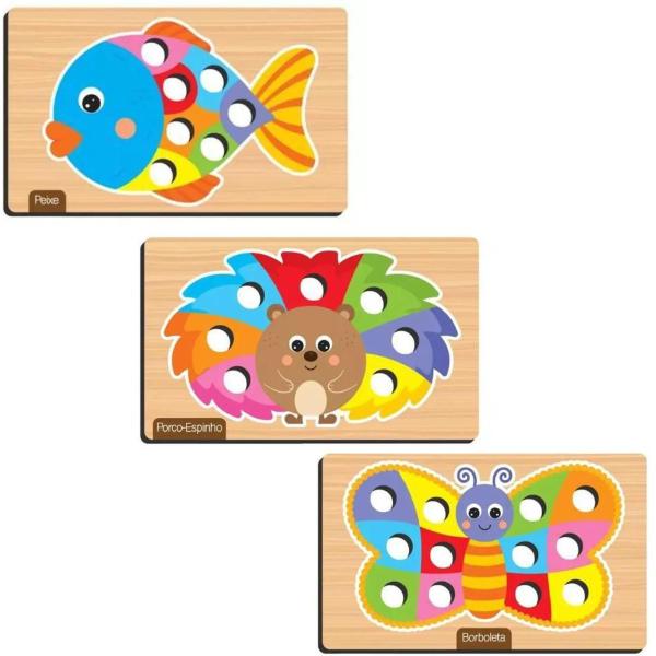 Brinquedo Infantil Pega Pom Pom Coleção de Jogos Didáticos Crescer - Nig Brinquedos Imagem de Brinquedo Infantil Pega Pom Pom Coleção de Jogos Didáticos Crescer - Nig Brinquedos