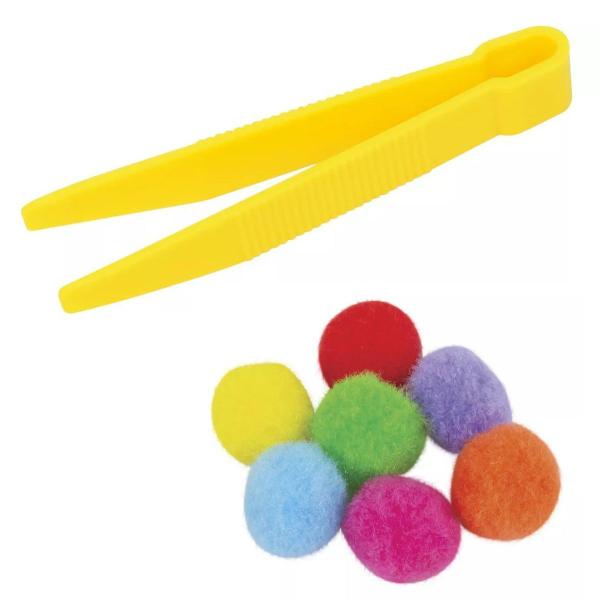 Brinquedo Infantil Pega Pom Pom Coleção de Jogos Didáticos Crescer - Nig Brinquedos Imagem de Brinquedo Infantil Pega Pom Pom Coleção de Jogos Didáticos Crescer - Nig Brinquedos