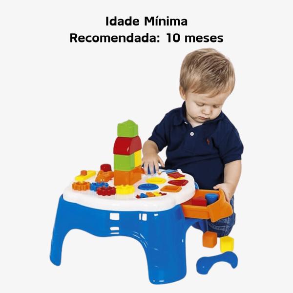 Brinquedo Infantil Play Time Mesa Atividades com Acessórios Recomendado para Crianças + 10 Meses Cotiplas - 1950 Imagem de Brinquedo Infantil Play Time Mesa Atividades com Acessórios Recomendado para Crianças + 10 Meses Cotiplas - 1950