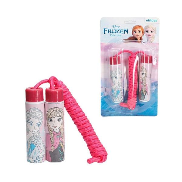 Imagem de Brinquedo Infantil Pula Corda Disney Frozen Rosa