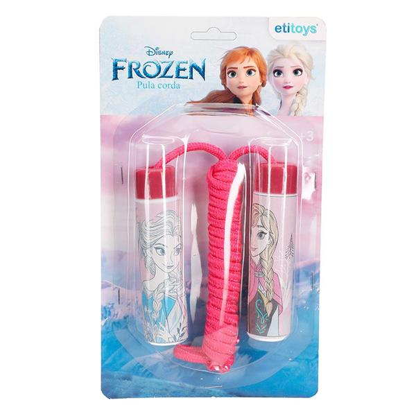 Imagem de Brinquedo Infantil Pula Corda Disney Frozen Rosa