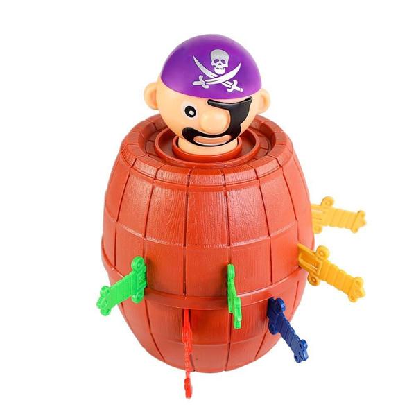 Imagem de Brinquedo Infantil Pula Pirata Barril Pequeno Clássico