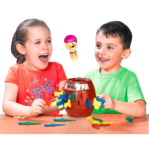 Imagem de Brinquedo Infantil Pula Pirata com Barril Tamanho Grande Art Brink