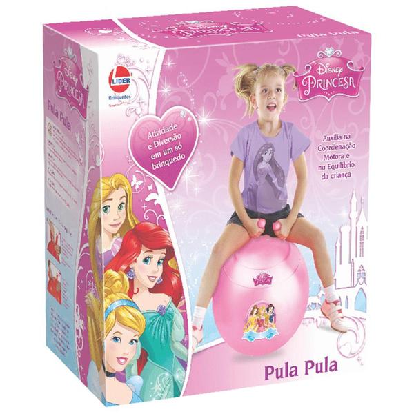 Imagem de Brinquedo Infantil Pula Pula Princesas Rosa 569 - Lider - Lider Brinquedos