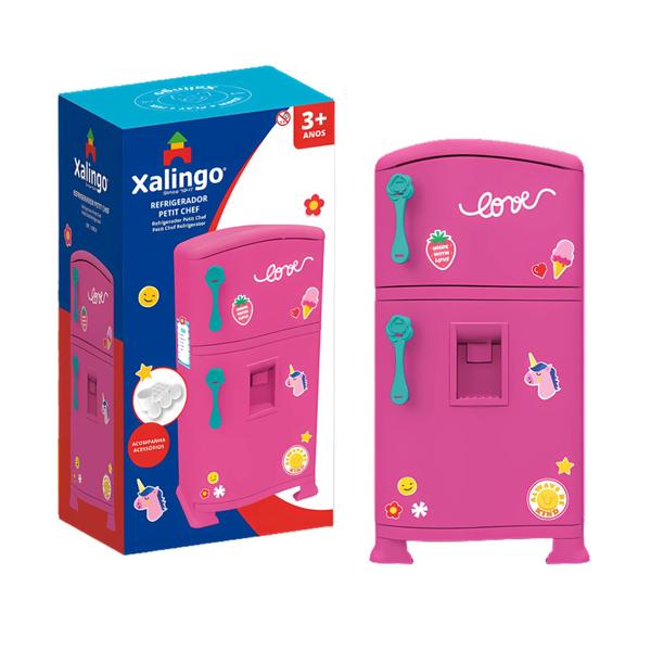 Imagem de Brinquedo Infantil Refrigerador Petit Chef Xalingo - 12954