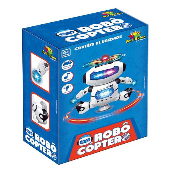 Imagem de Brinquedo Infantil Robô Coptero com Luzes e Som