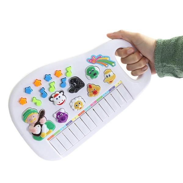 Brinquedo Infantil Teclado Musical Sons Fendinha Diversão - Giftutil Imagem de Brinquedo Infantil Teclado Musical Sons Fendinha Diversão