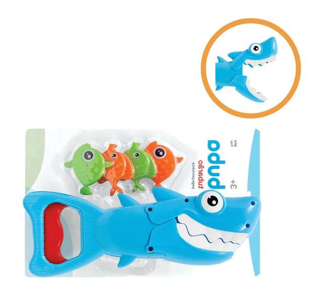Imagem de Brinquedo Infantil Tubarão Pega Peixinhos Piscina Buba