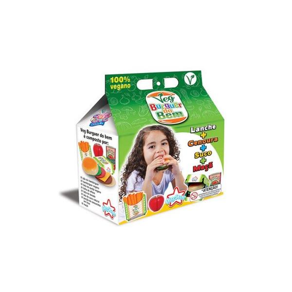 Imagem de Brinquedo Infantil Vegano Crec Crec Burger do Bem