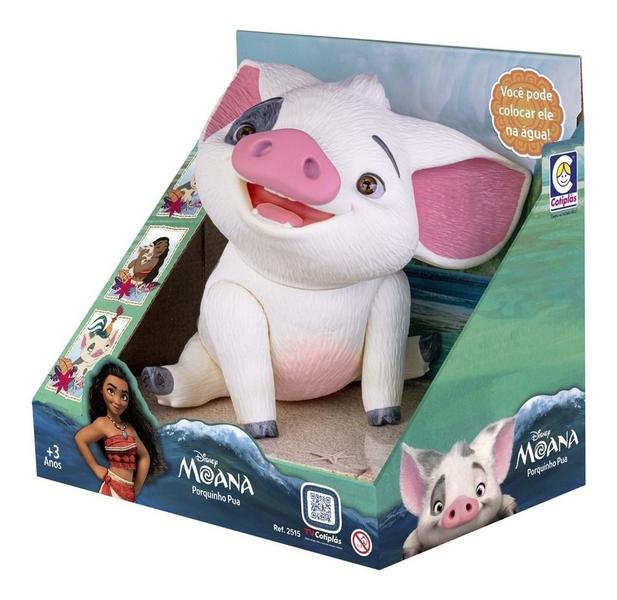 Imagem de Brinquedo Infantil Vinil Porquinho Pua Moana Disney 20 Cm