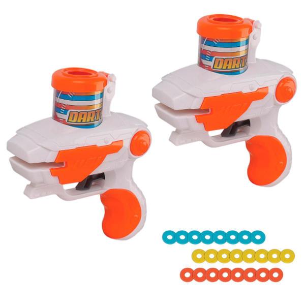 Brinquedo Infantil X Darts Ds 2 Alvo Disparador - Braskit Imagem de Brinquedo Infantil X Darts Ds 2 Alvo Disparador - Braskit