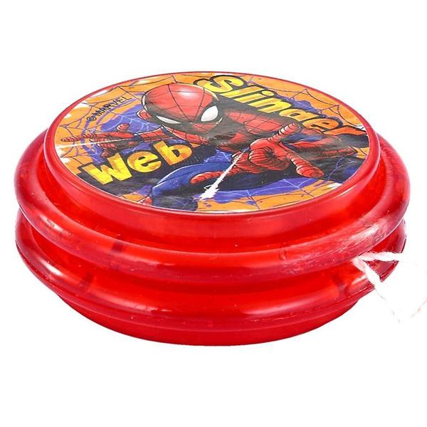 Imagem de Brinquedo Infantil Yo-Yo Ioiô C/Luz Homem Aranha Vermelho