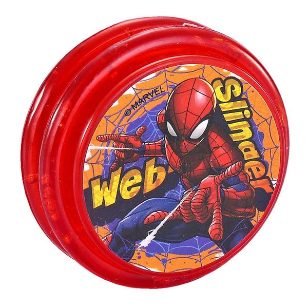 Brinquedo Infantil Yo-Yo Ioiô C/Luz Homem Aranha Vermelho - Etitoys Imagem de Brinquedo Infantil Yo-Yo Ioiô C/Luz Homem Aranha Vermelho