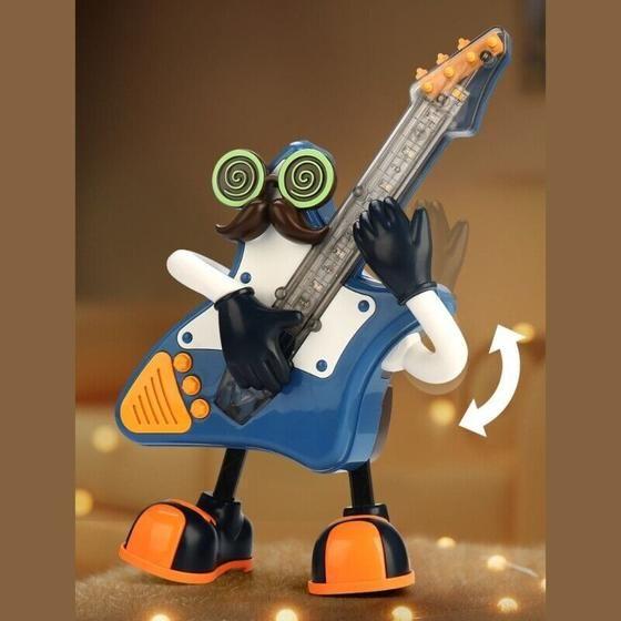 Imagem de Brinquedo Instrumento Musical Guitarra Mr.Rock Dança Canta Com Luz